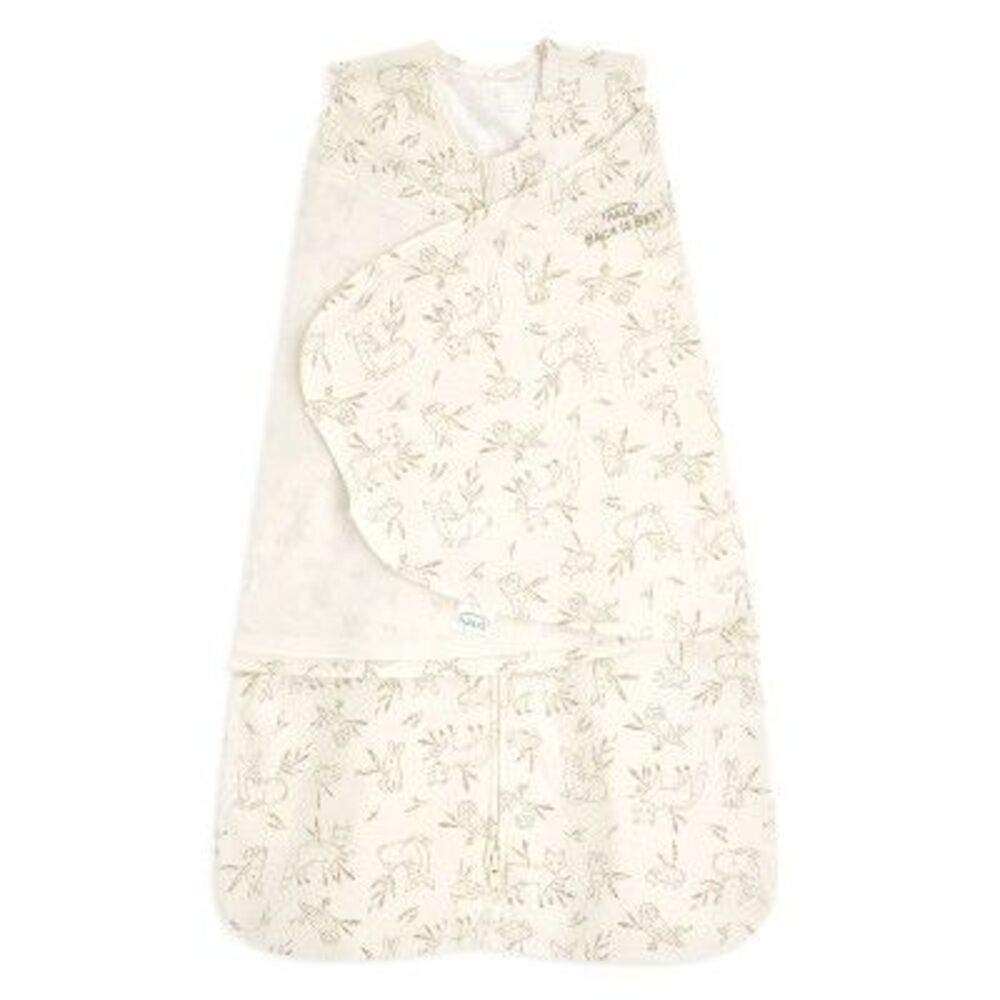HALO Baby 100% Cotton 1.5 TOG Sleepsack Swaddle Wrap - Lullaby Forest S